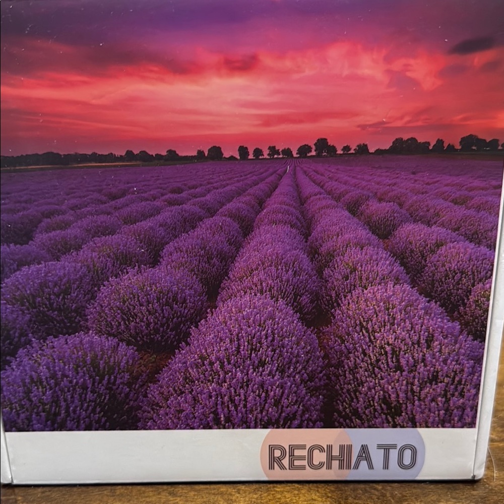 Purple Lavender Field Puzzle